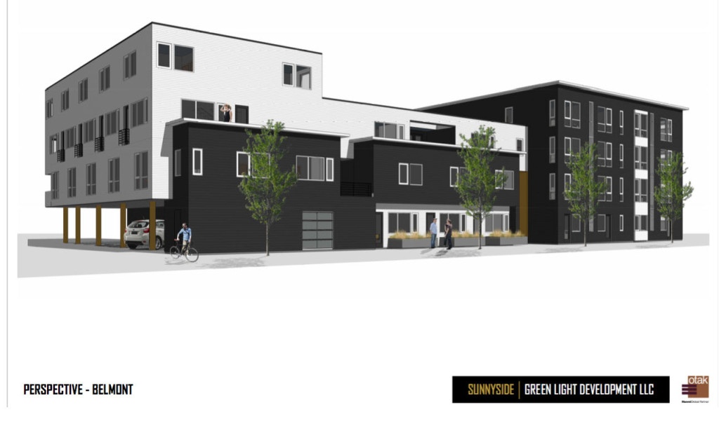 Rendering posted on Clear Light Neighborhood Coalition - Sunnyside